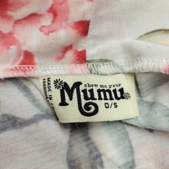 Anthropologie Show Me Your MuMu Floral Tie Waist Robe - Picture 3 of 7